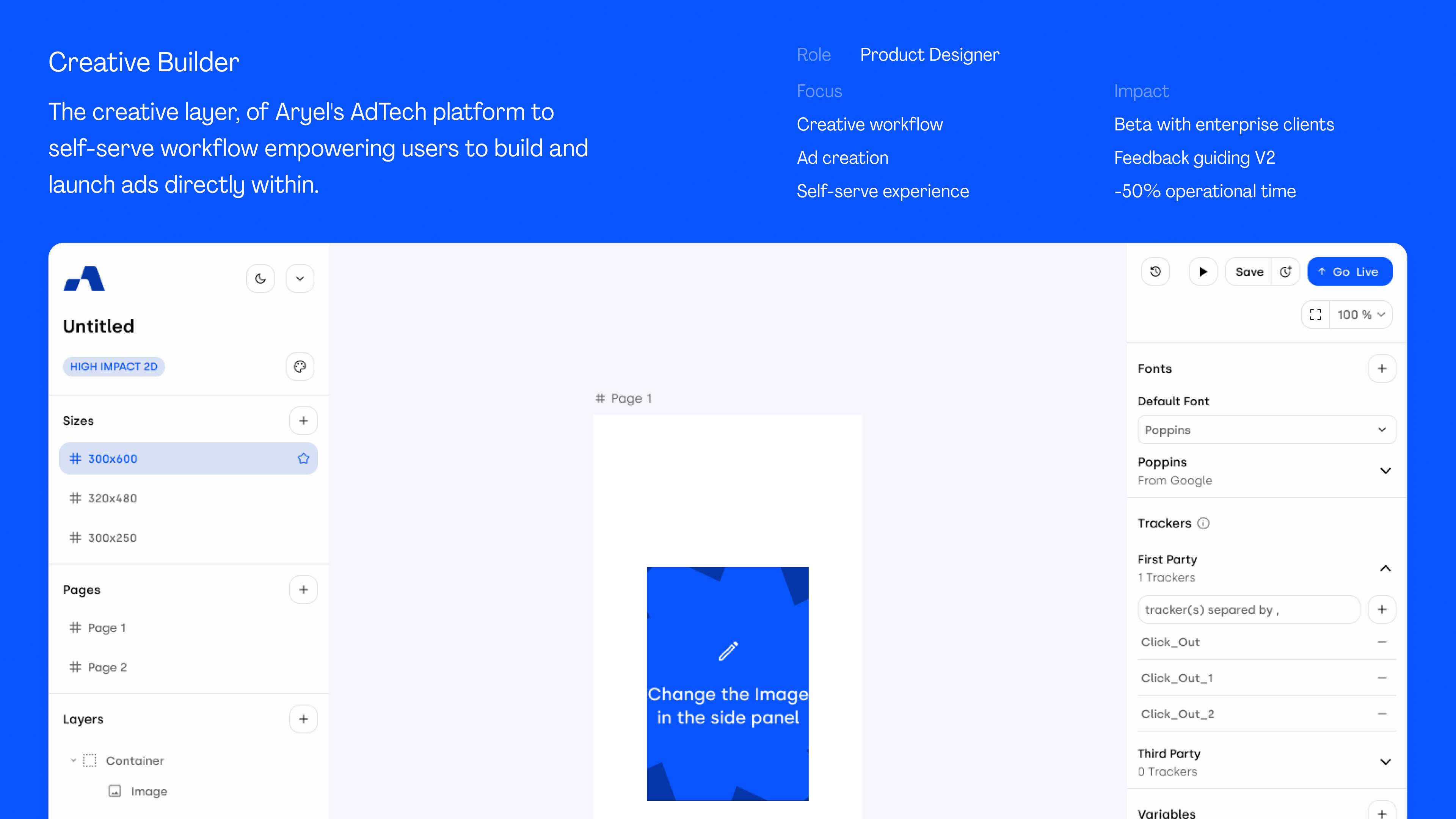 Creative Builder case study cover