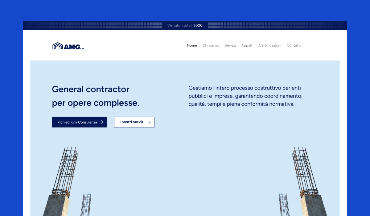 Landing page explorations